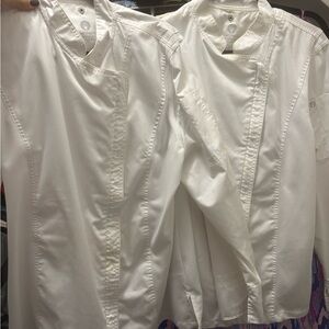 2 White Chef Jackets